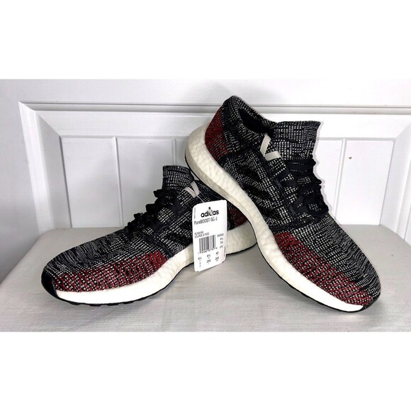 Adidas Pure Boost Go‎ Men\'s Carbon Gray Black US 7 Running Sneakers Shoes main image 9